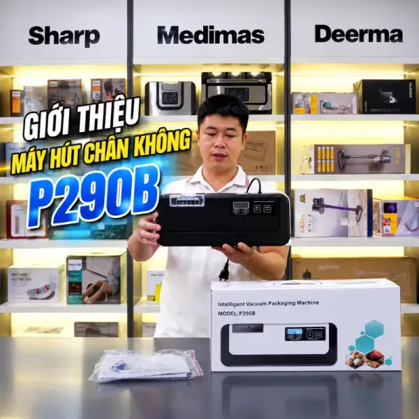 Máy Hút Chân Không P290B Tự Động video